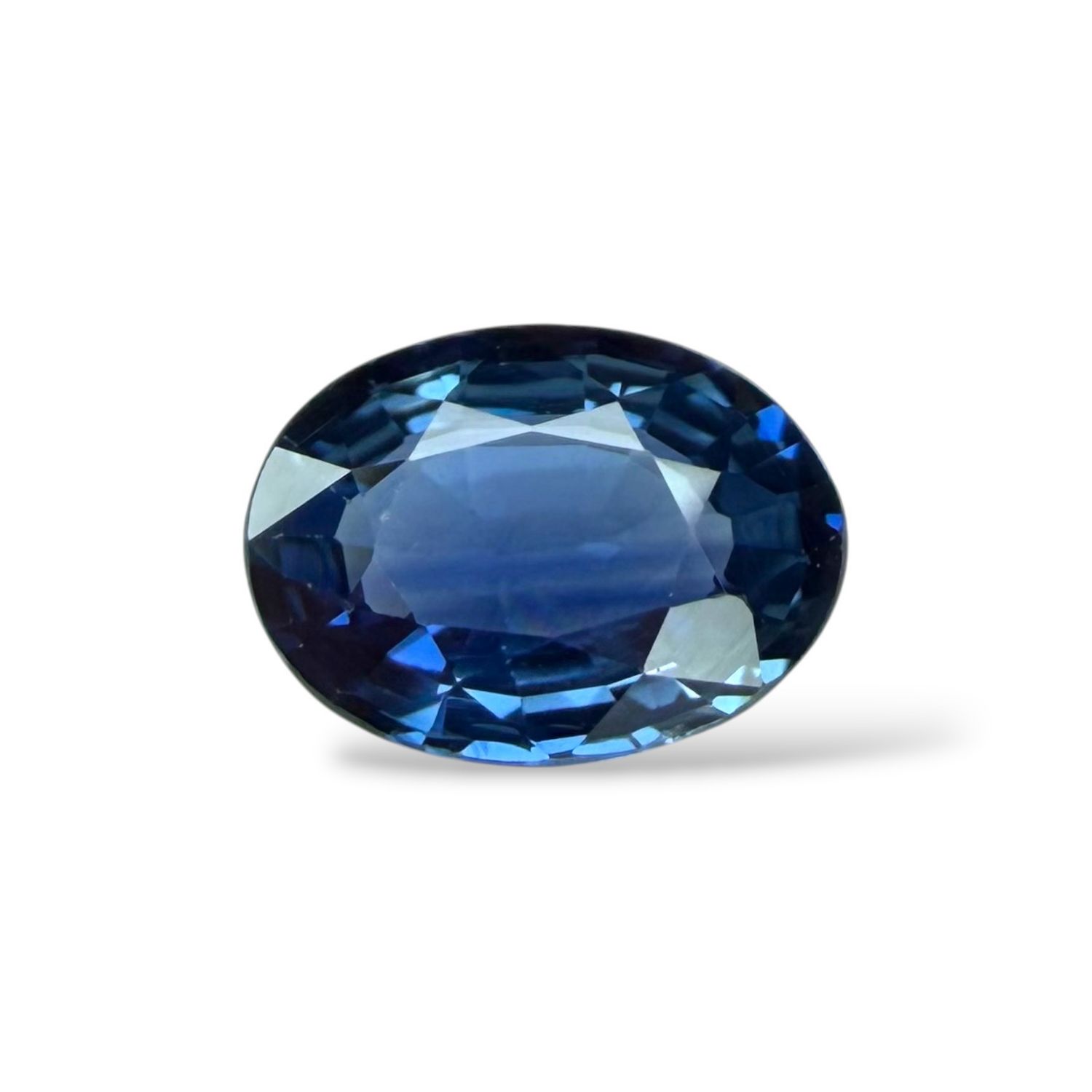 Saphir Bleu 0.95 Ct - Chauffe traditionnelle Saphir Bleu 0.95 Ct - Chauffe traditionnelle