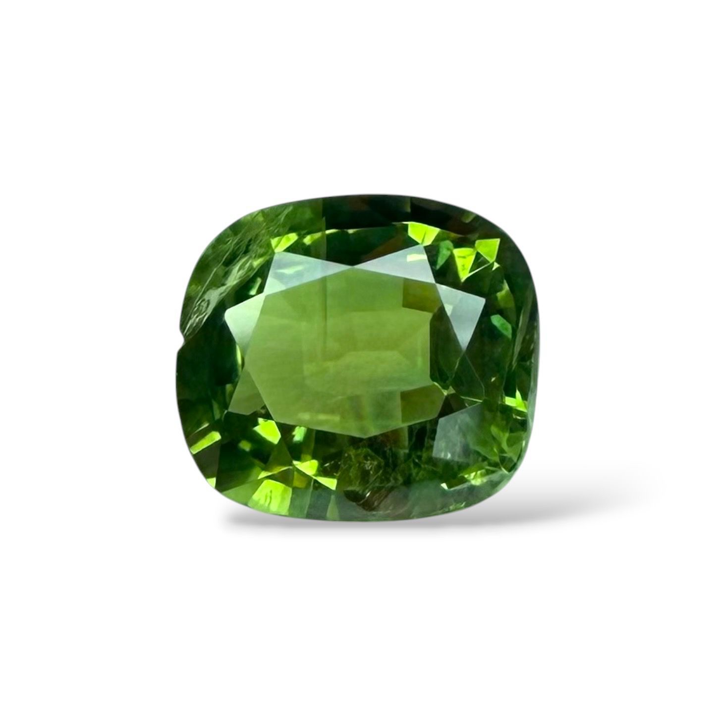 Saphir Vert 1.17 Cts - Chauffe traditionnelle Saphir Vert 1.17 Cts - Chauffe traditionnelle