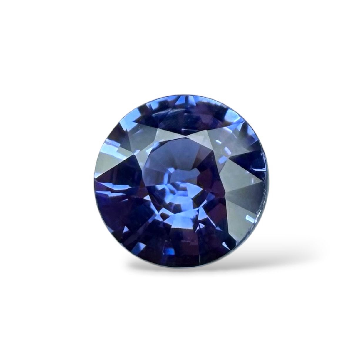 Saphir Bleu 0.55 Ct - Traité Saphir Bleu 0.55 Ct - Traité