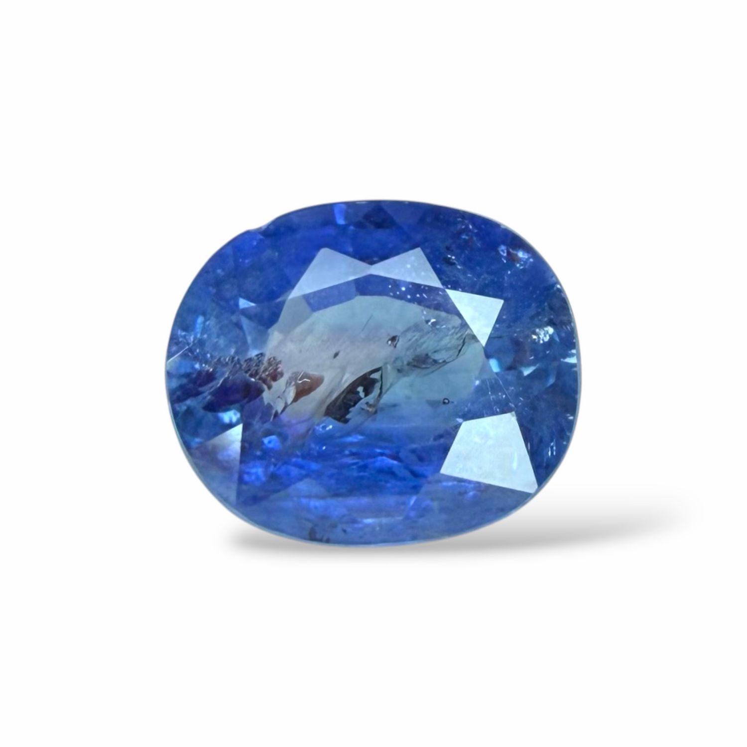Saphir Bleu 1.35 Cts - Chauffe traditionnelle Saphir Bleu 1.35 Cts - Chauffe traditionnelle