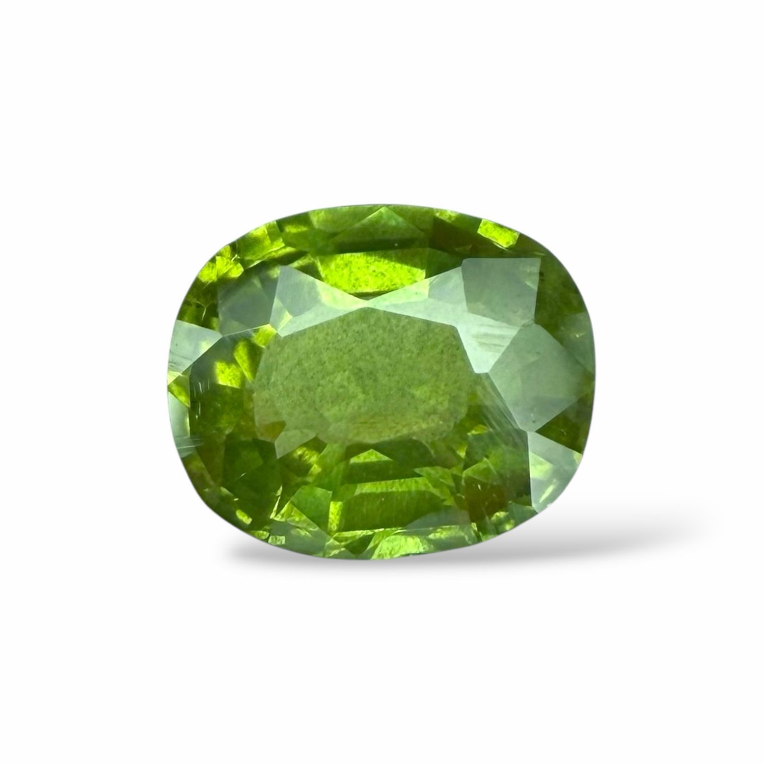 Saphir Vert 0.99 Ct - Chauffe traditionnelle Saphir Vert 0.99 Ct - Chauffe traditionnelle