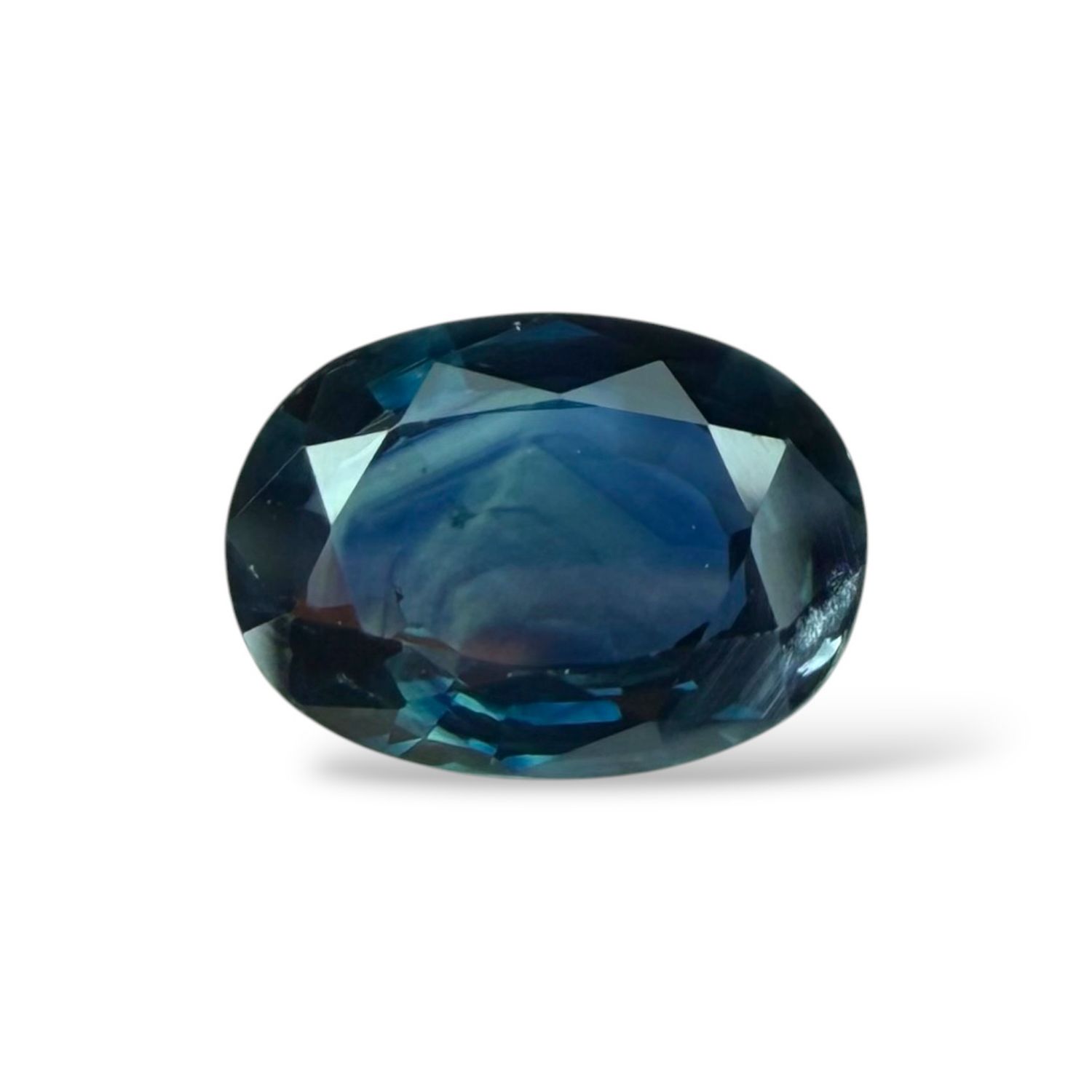 Saphir Bleu 0.94 Ct - Chauffe traditionnelle Saphir Bleu 0.94 Ct - Chauffe traditionnelle