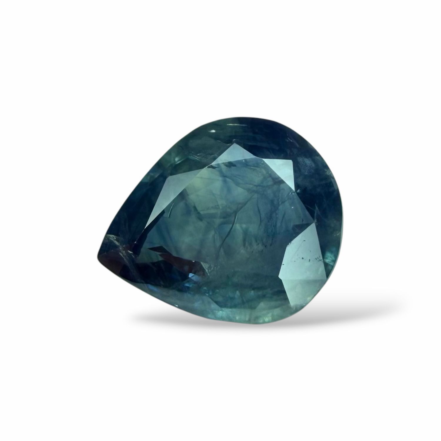 Saphir Bleu 1.52 Cts - Chauffe traditionelle Saphir Bleu 1.52 Cts - Chauffe traditionelle
