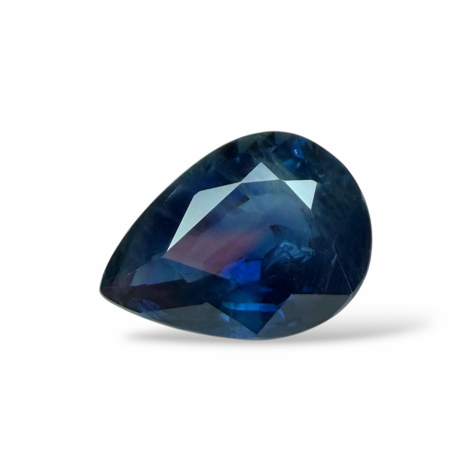 Saphir Bleu 1.19 Cts - Chauffe traditionnelle Saphir Bleu 1.19 Cts - Chauffe traditionnelle