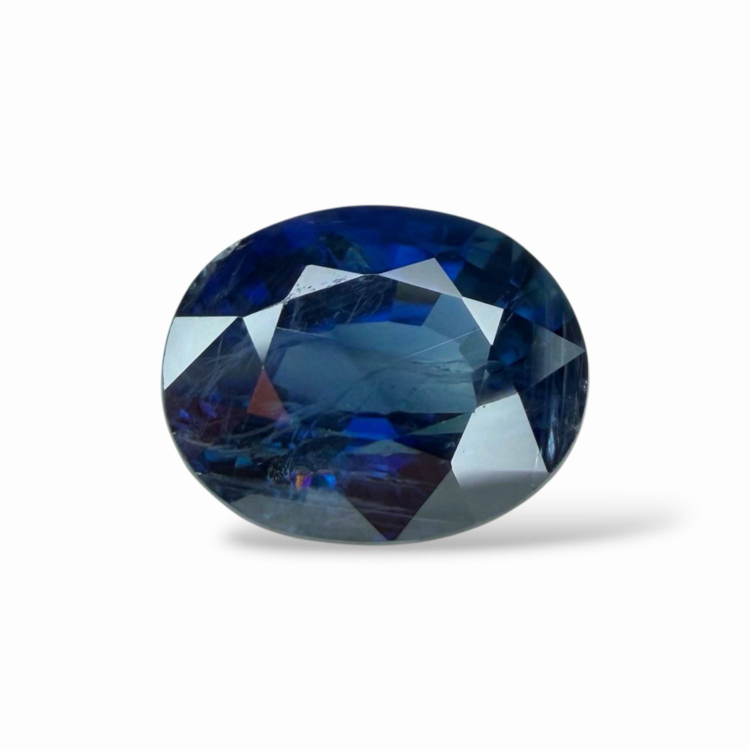 Saphir Bleu 0.95 Ct - Chauffe traditionnelle Saphir Bleu 0.95 Ct - Chauffe traditionnelle