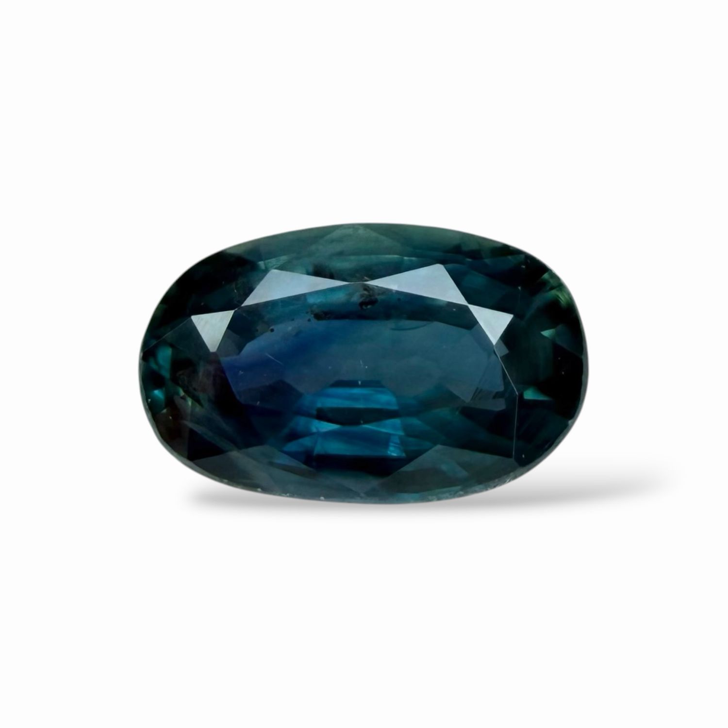 Saphir Bleu 0.84 Ct - Chauffe traditionnelle Saphir Bleu 0.84 Ct - Chauffe traditionnelle