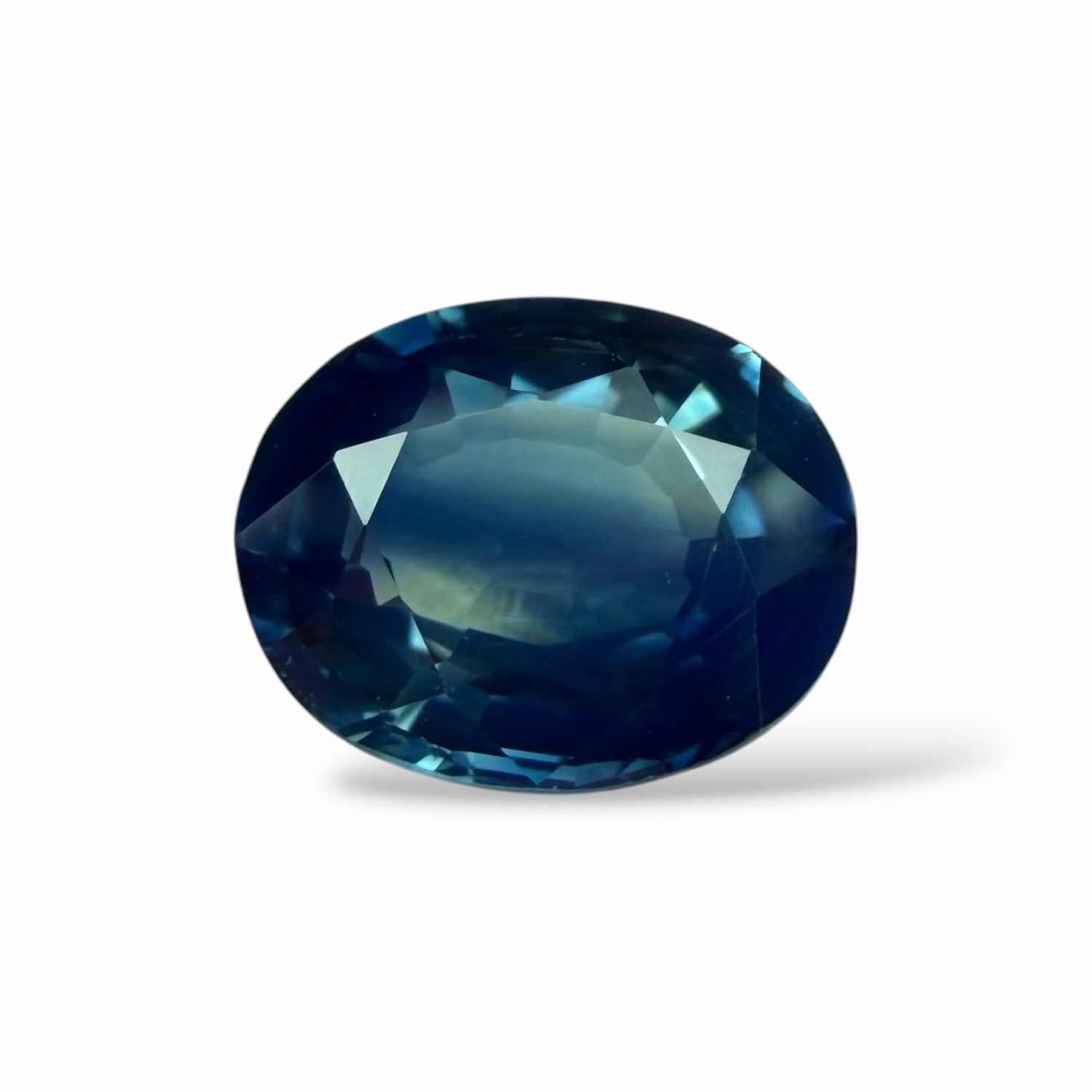 Saphir Bleu 1.06 Cts - Chauffe traditionnelle Saphir Bleu 1.06 Cts - Chauffe traditionnelle
