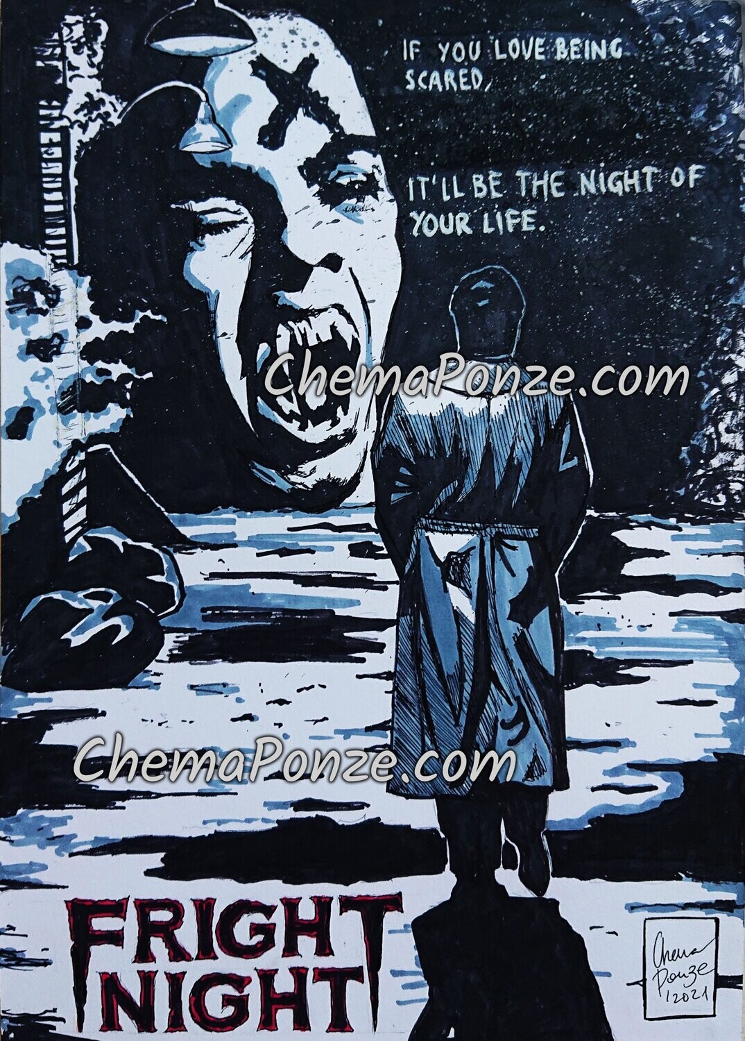 PRINT"FRIGHT"