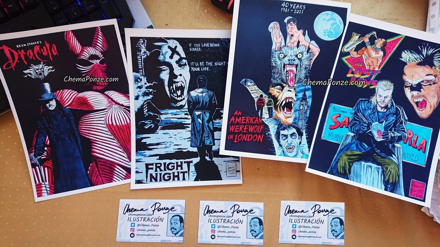 PACK 4x HORROR MOVIES