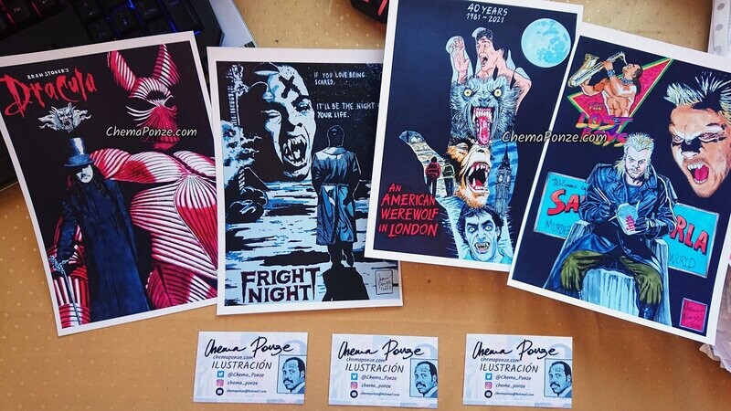 PACK 4x HORROR MOVIES