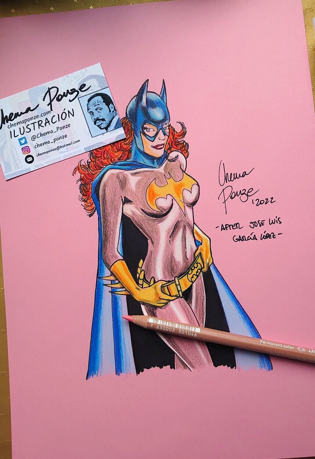 ORIGINAL "THE BOLD AND THE BRAVE GIRL"