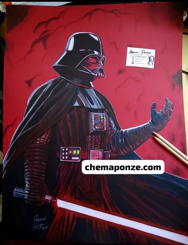 Print "VADER"