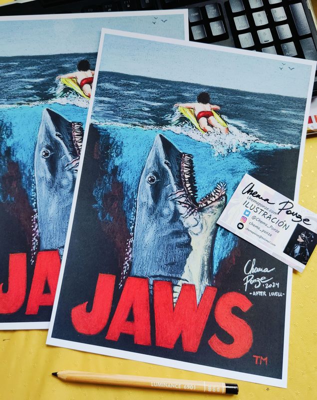 PRINT "SHARK ATTACK"