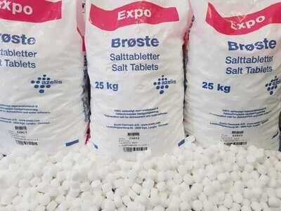 20 + Bags x 25kg Broste Expo Tablet Salt - £15.50 per bag delivered - From