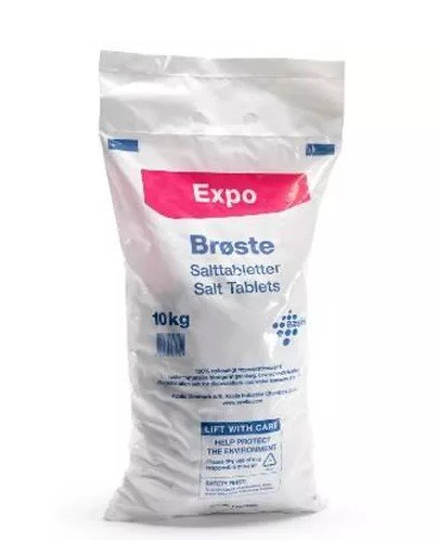 20 + Bags 10kg Broste Expo Tablet Salt- DELIVERED £8.75 per bag