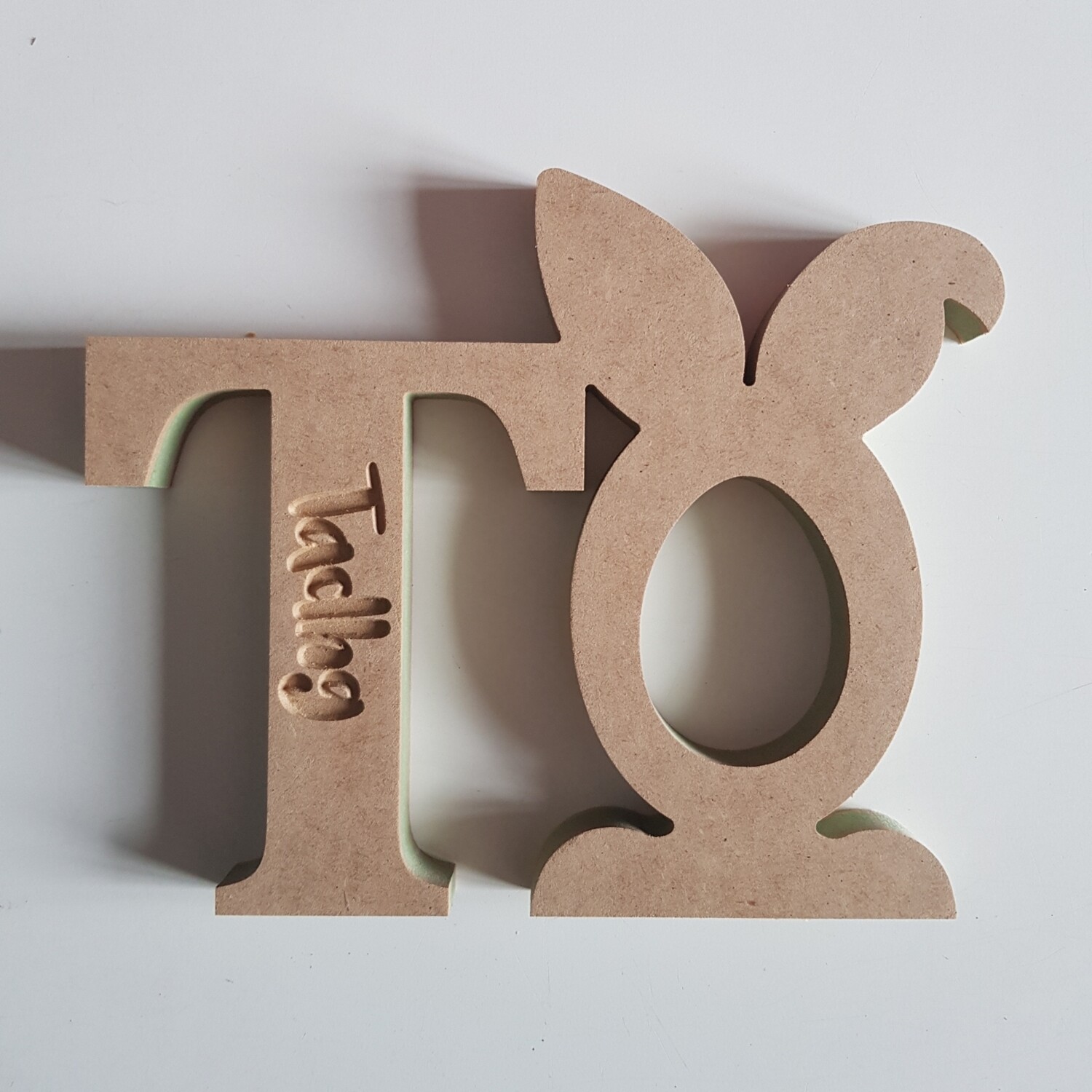 Initial and Bunny Kinder Holder