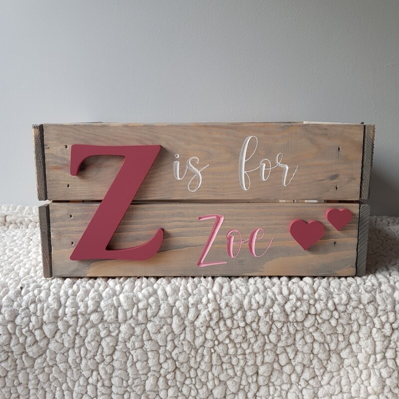 Personalised Crates
