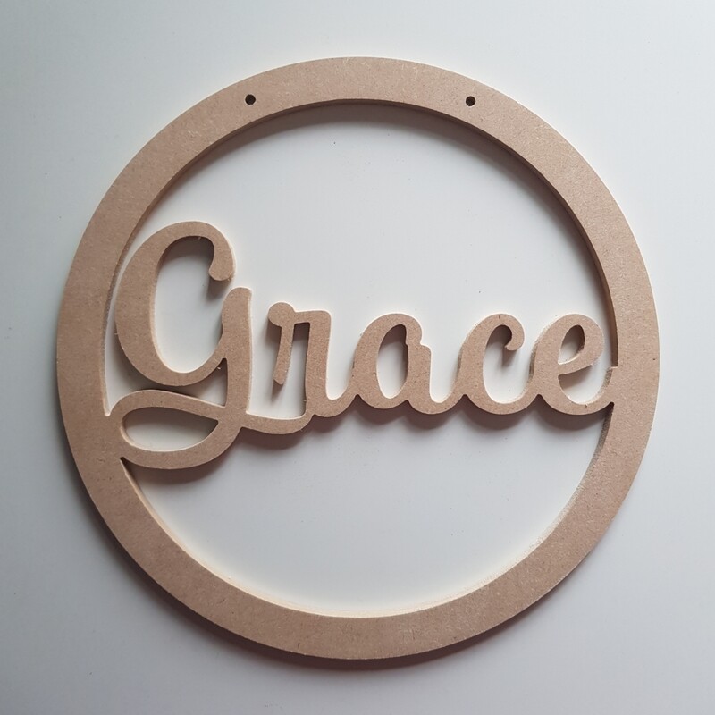 Text Hoops - Single Line Text