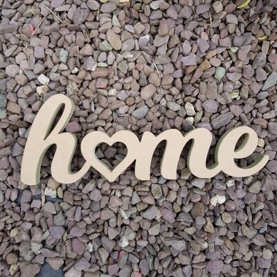Freestanding Home sign