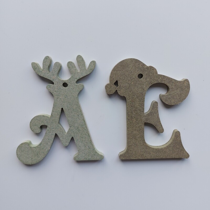 Initial Tree Ornament 6mm