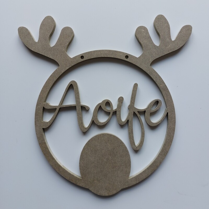 Reindeer Hoop 6mm