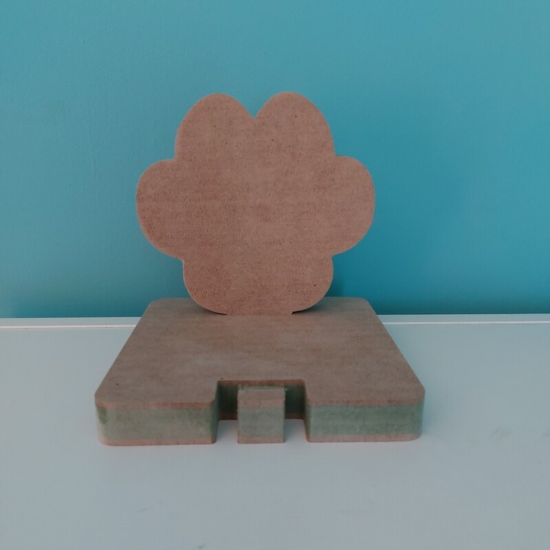Stocking Holder - Paw Print 18mm