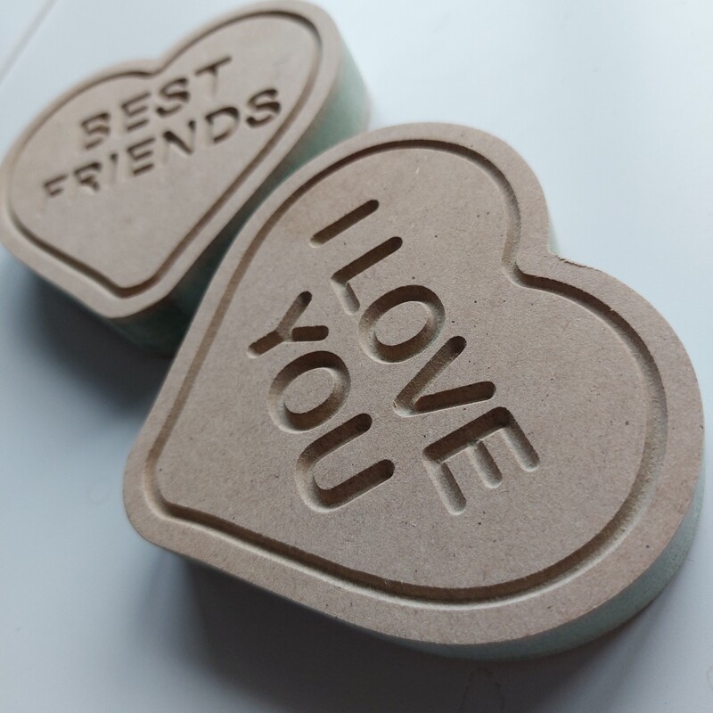 Love Heart Shape 18mm