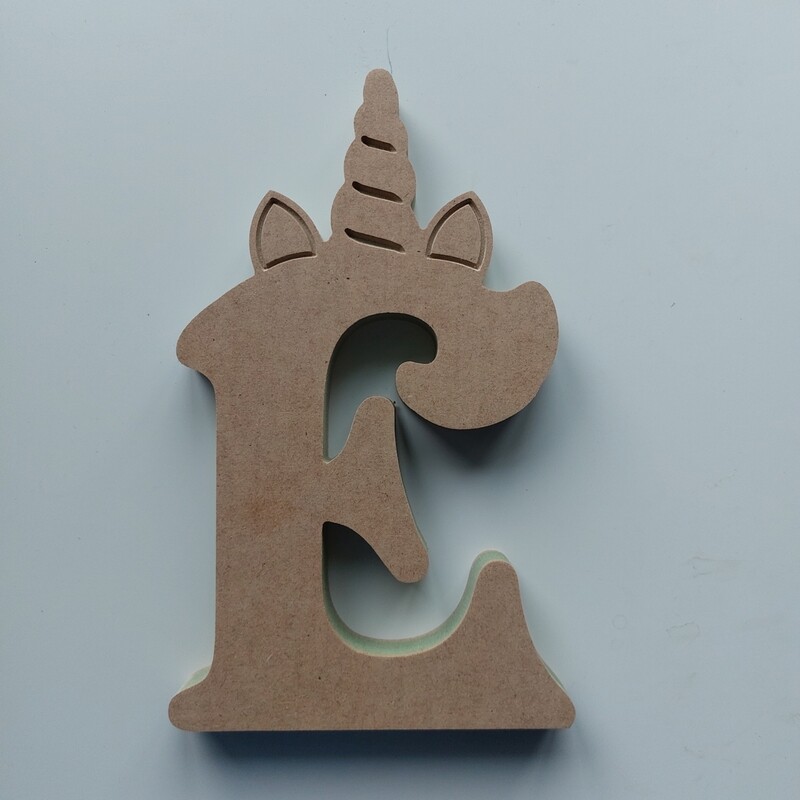 Unicorn Letters 18mm