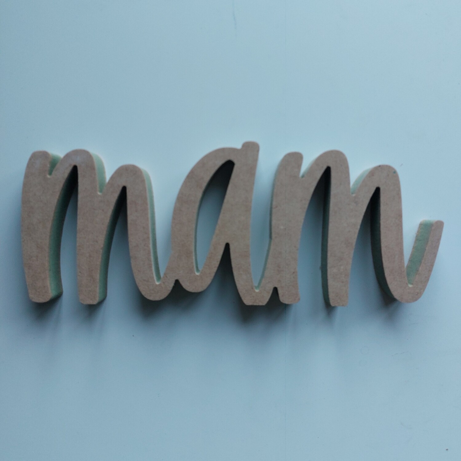 Freestanding Mam Text