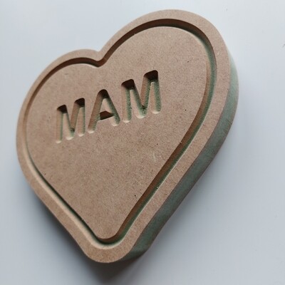 Love Heart Shape Mam 18mm