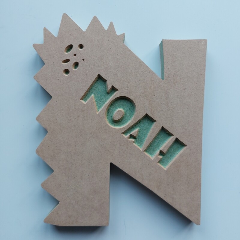 Dinosaur Letters 18mm