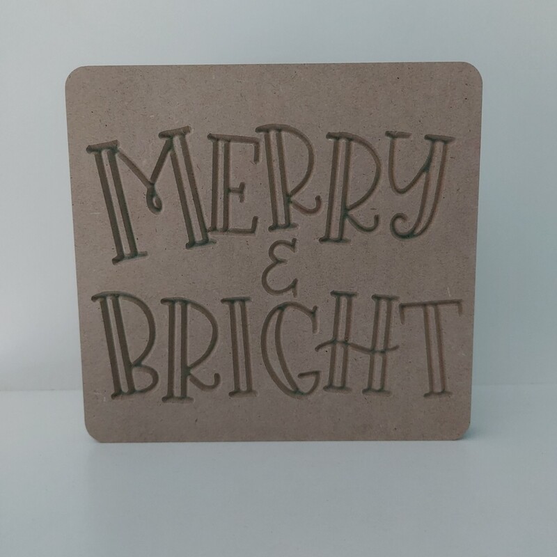 Merry &amp; Bright 18mm