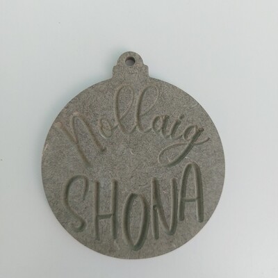 Nollaig Shona Bauble Shape