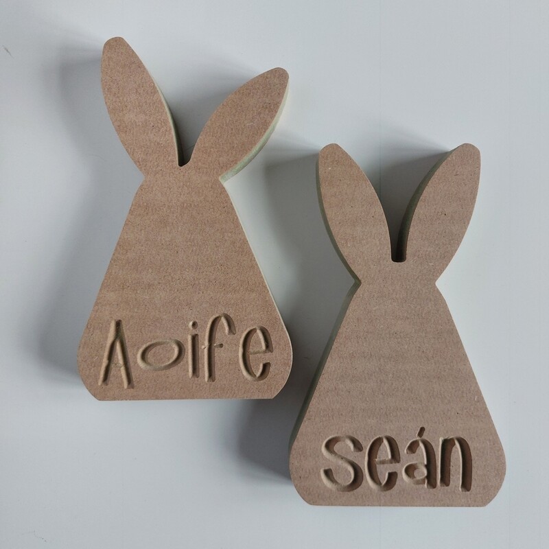 Eared Name Shelfie 18mm