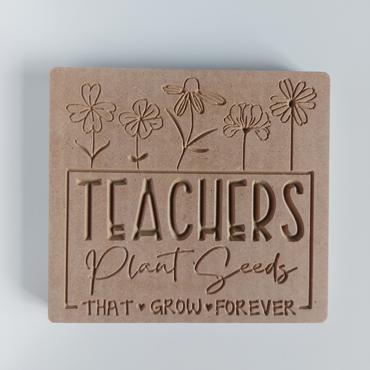 Teachers Wildflower Plaque