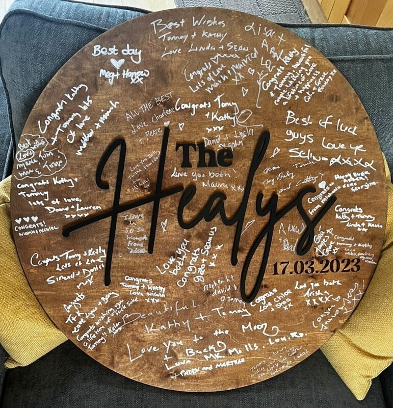 Guest Book Round