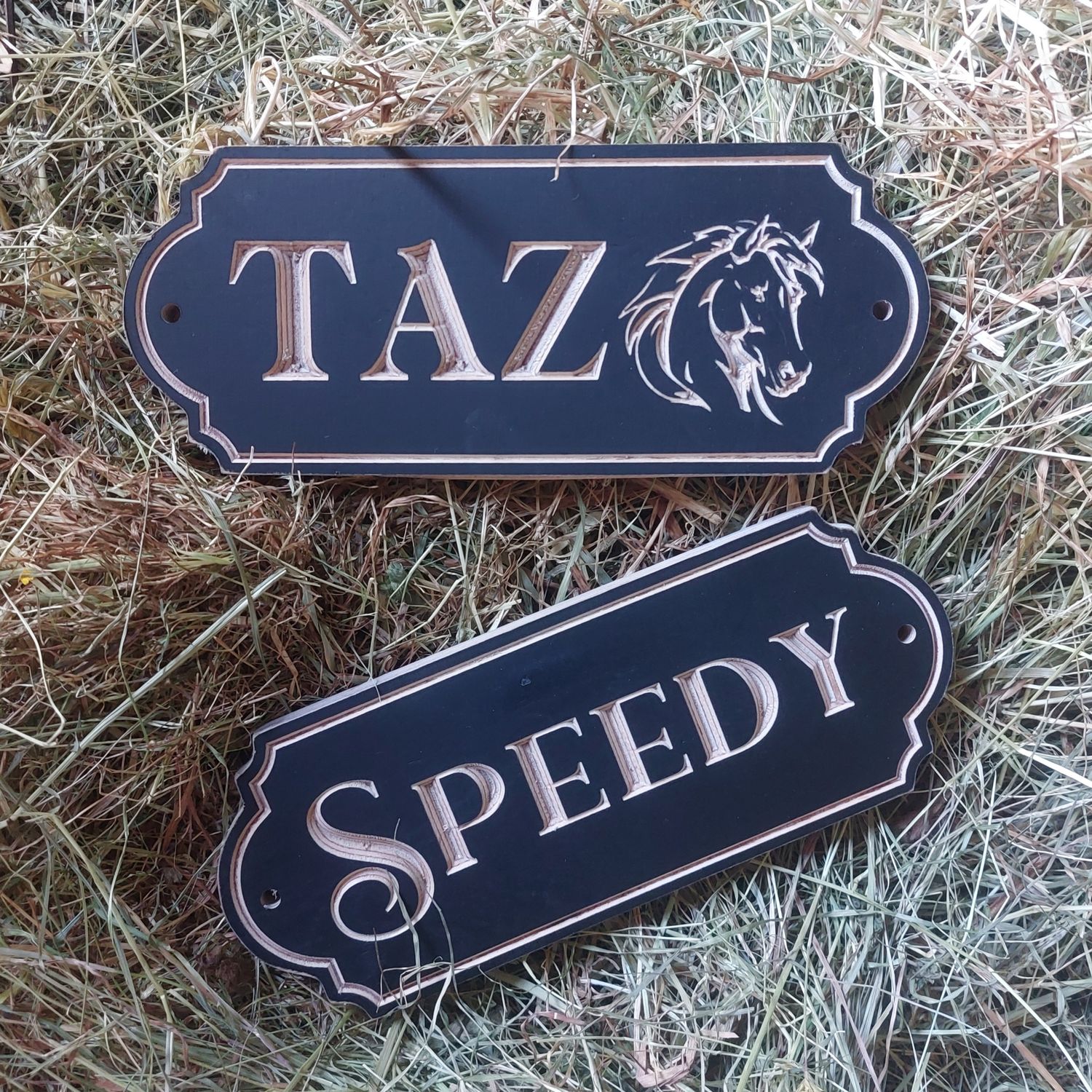 Stable Name Plates