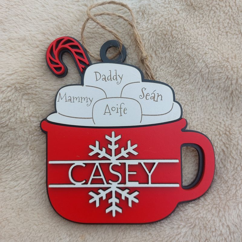Marshmallow Cup Decoration