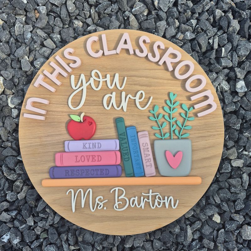 Classroom Affirmation Sign