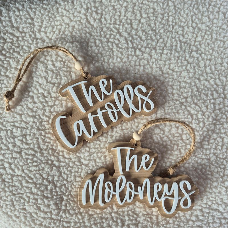 Oak Surname Decoration