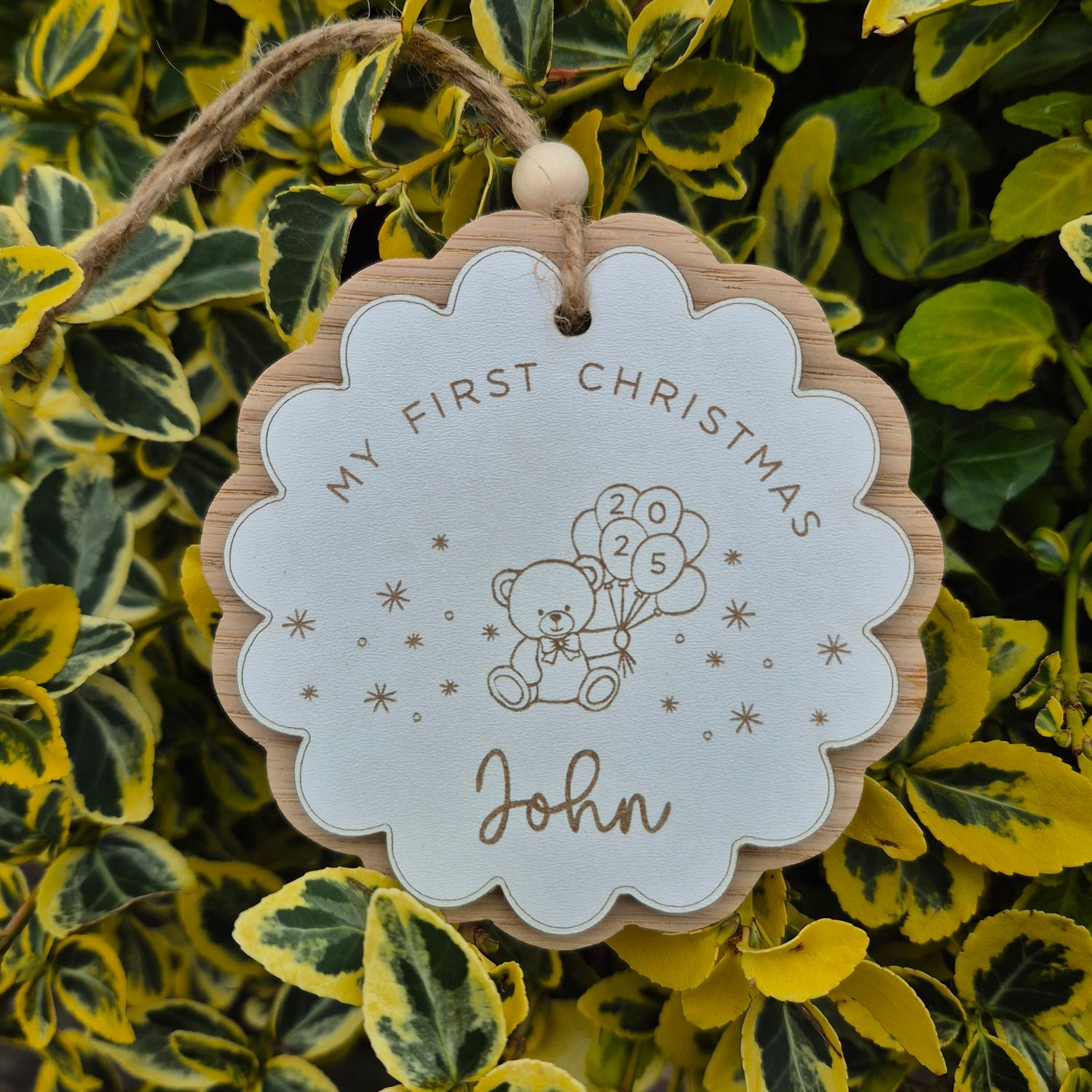 Oak My First Christmas Decoration