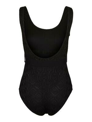 VMSTRUCTURE SWIMSUIT Black