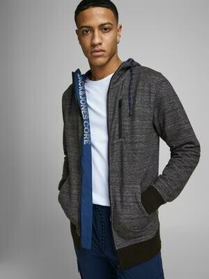 JCOBEST SWEAT HOODY Black// SLIM
