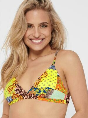 ONLNITAN BIKINI TOP ibis rose