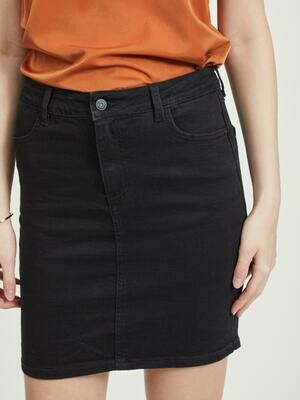 OBJWIN NEW DENIM SKIRT NOOS Black