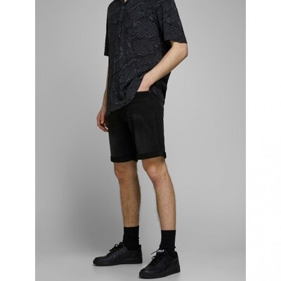 JJI RICK JJICON SHORTS GE 010 I.K STS Black Denim