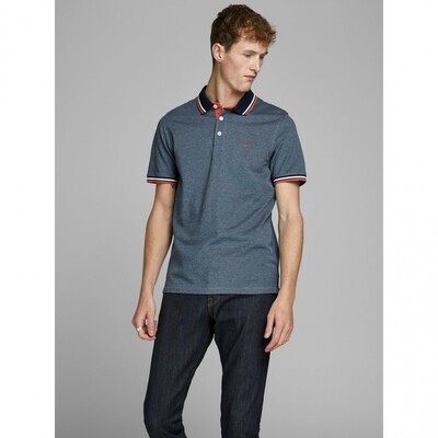 JJE PAULOS POLO SS NOOS DENIM Blue