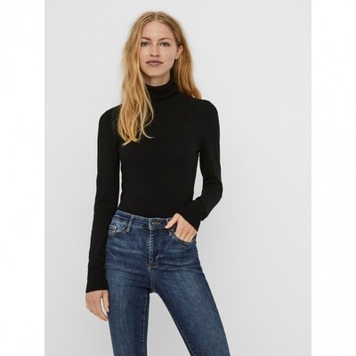 VMGLORY LS ROLLNECK BLOUSE NOOS Black