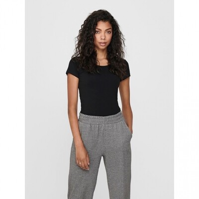 ONLLIVE LOVE LIFE S/S ONECK TOP NOOS JRS Black