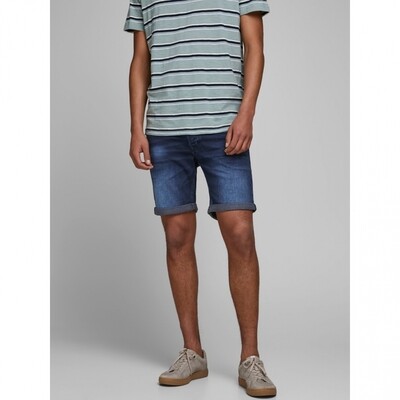 JJI RICK JJICON SHORTS GE 011 I.K STS Blue Denim